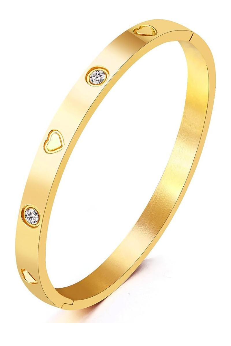 Heart Knot Bangle
