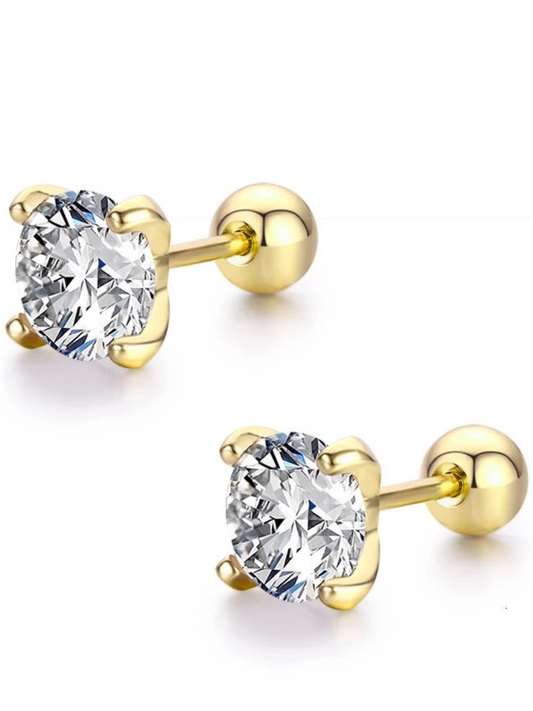 Tara Screwback Studs