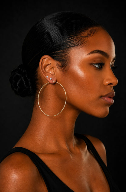 Large Classic Hoops