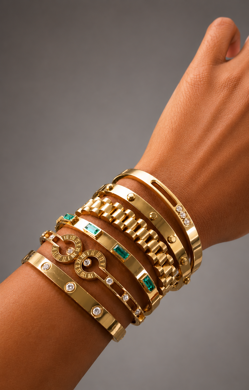 Loraine Bangle Stack