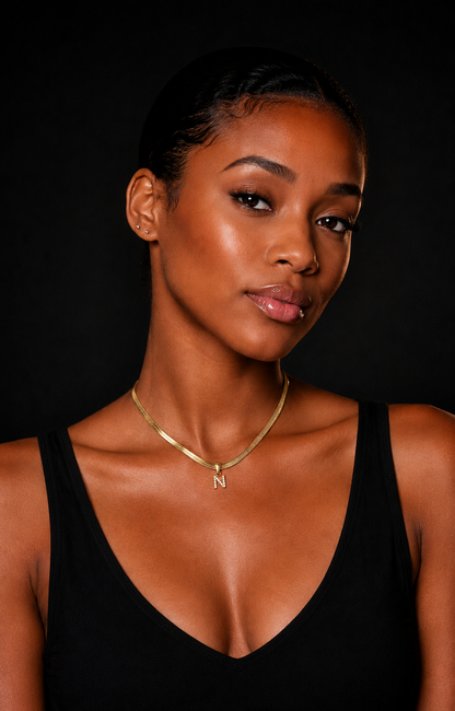 Glam Initial Necklace