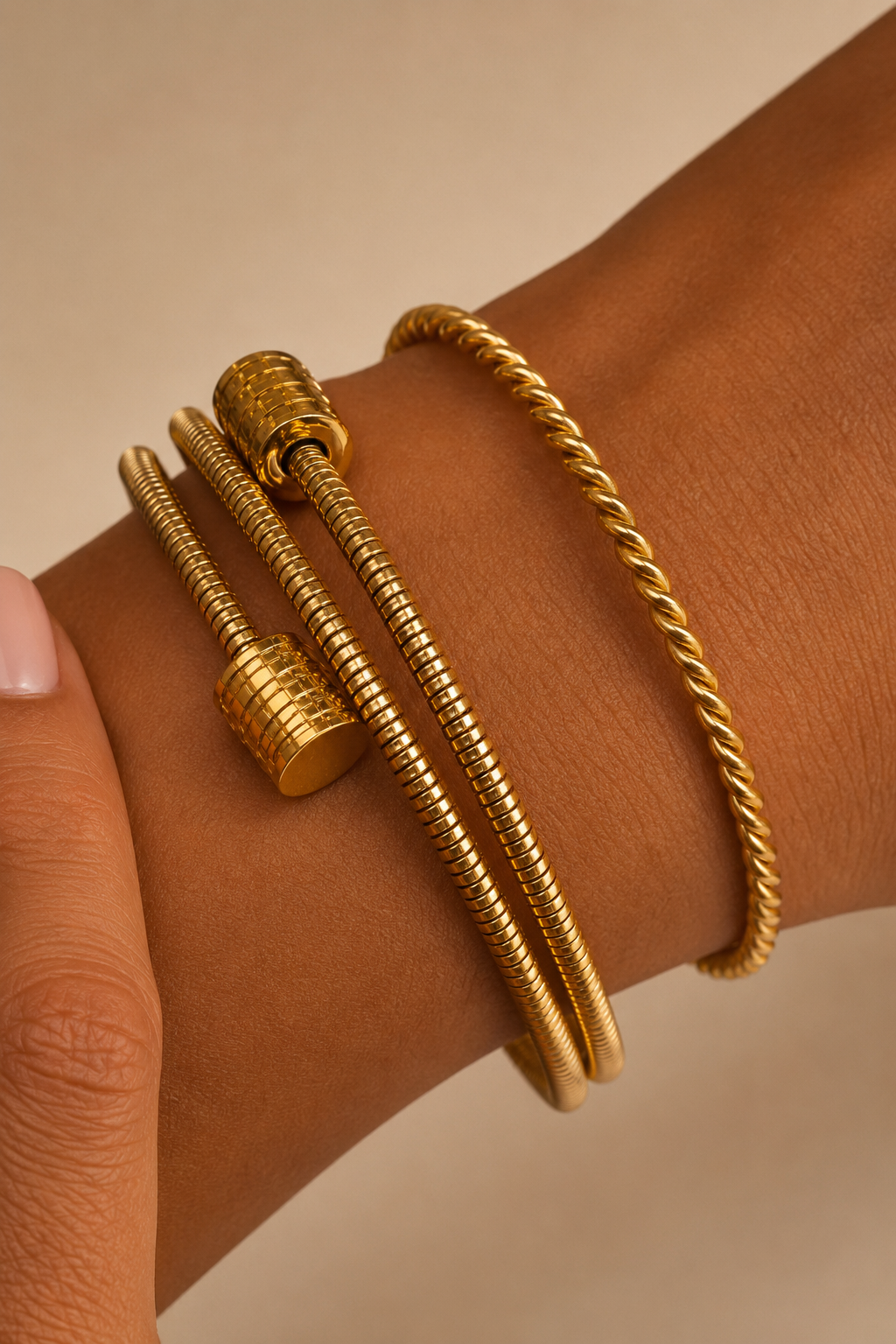 Spring Wrap Bangle
