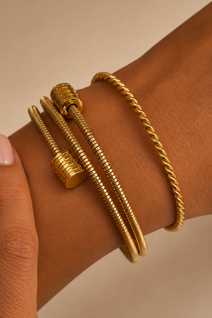 Spring Wrap Bangle