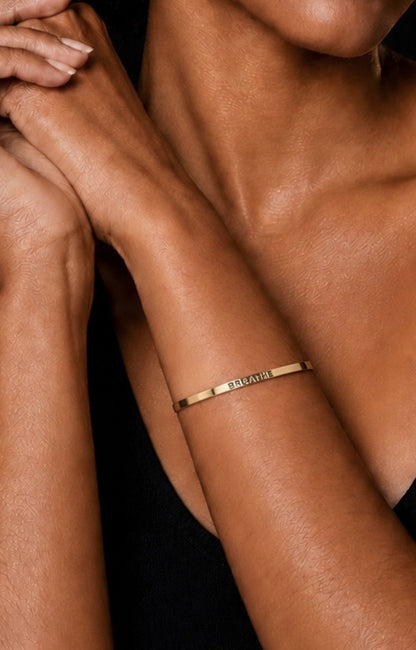 Breathe Cuff Bangle