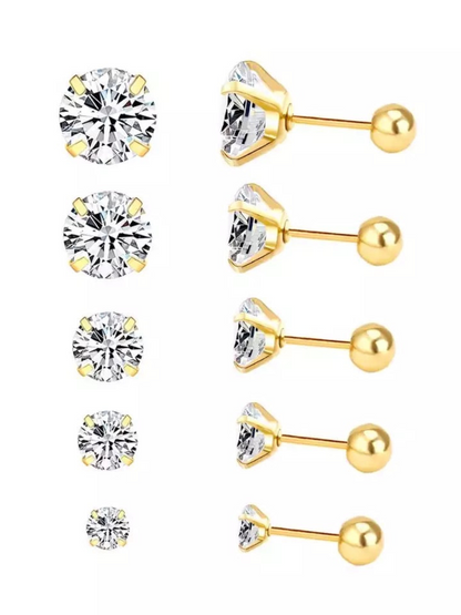 Tara Screwback Studs