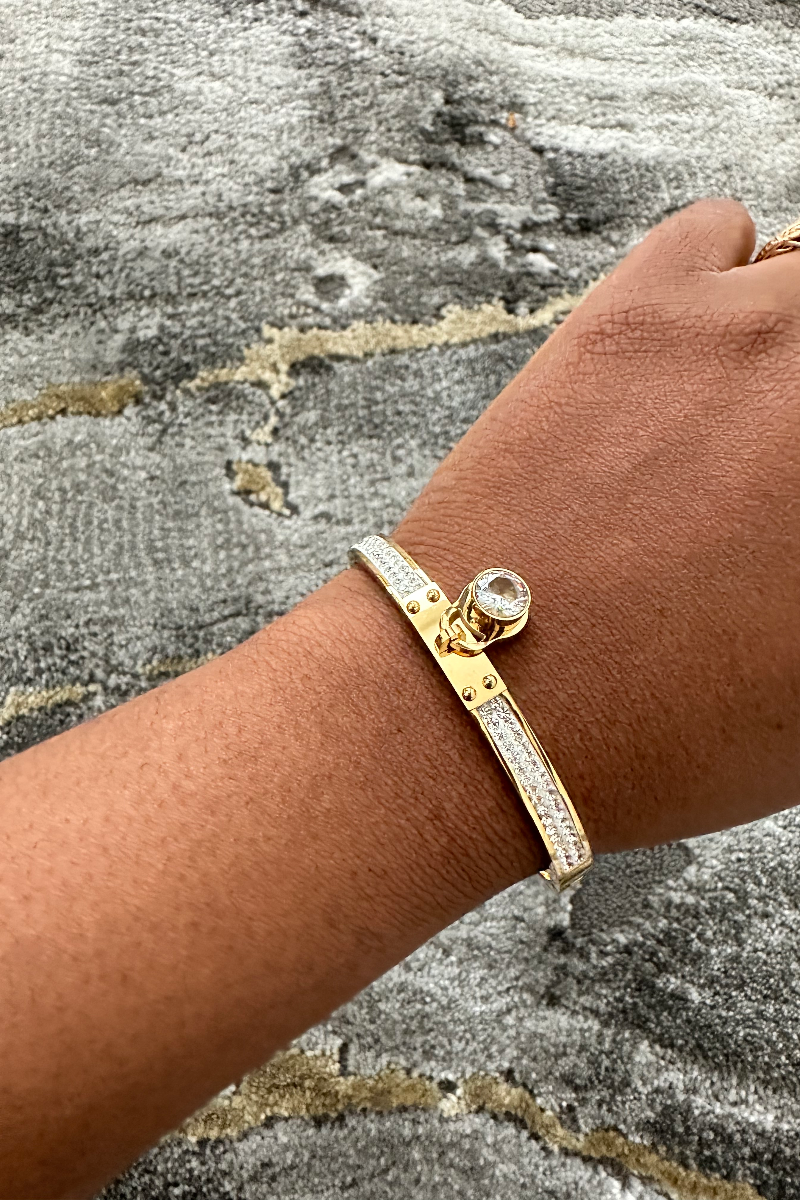Bling Lock Bangle