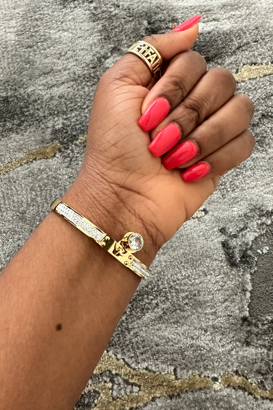 Bling Lock Bangle