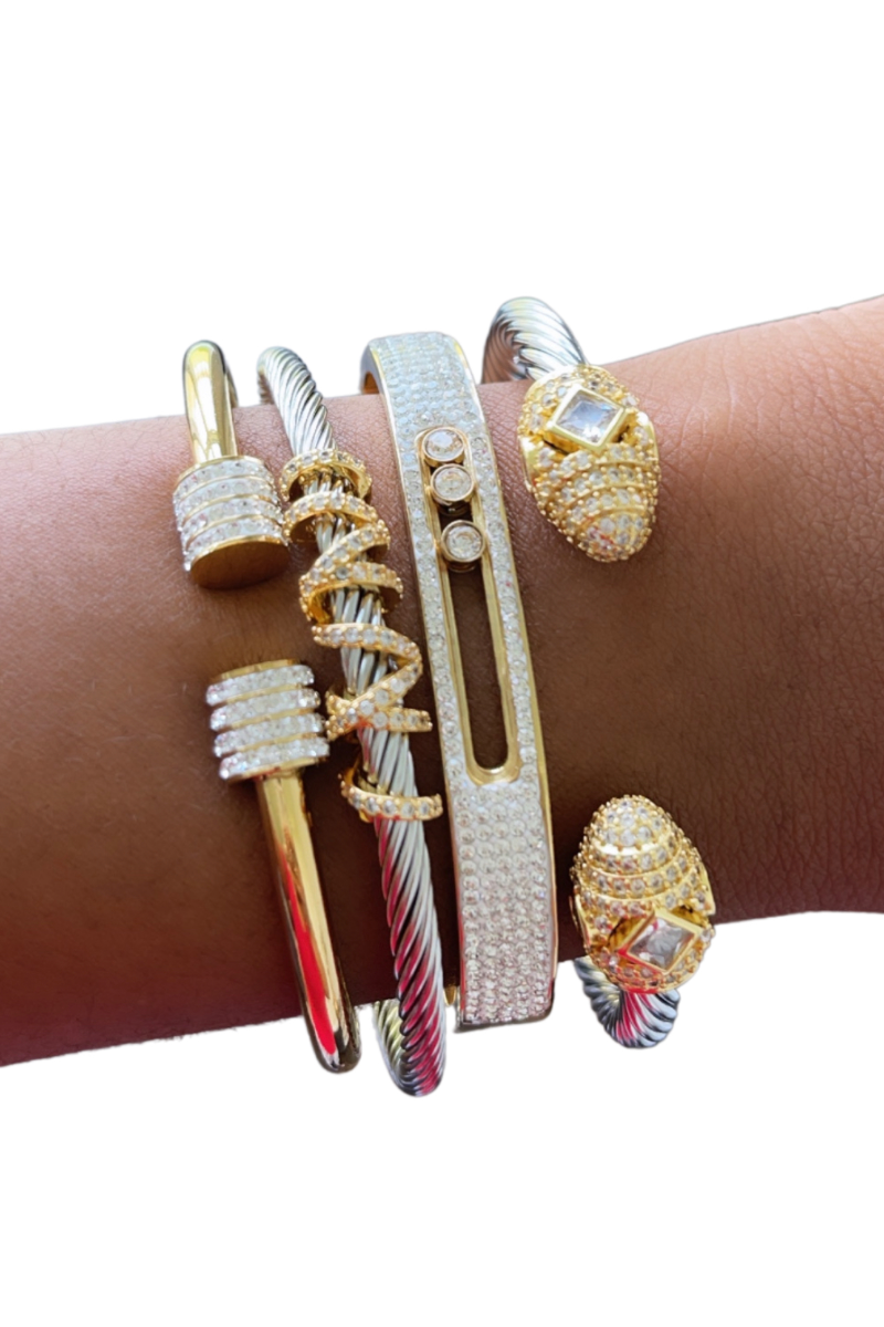 Sandy Bling Bangle