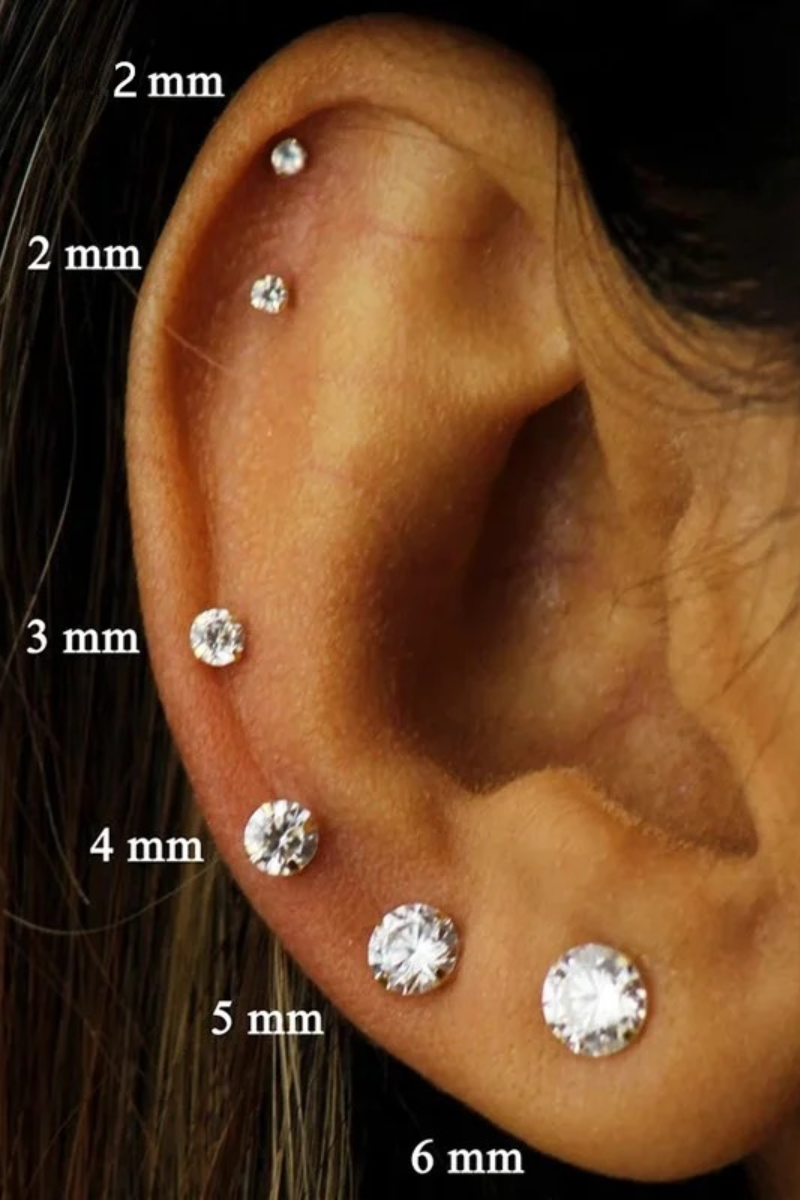Tara Screwback Studs