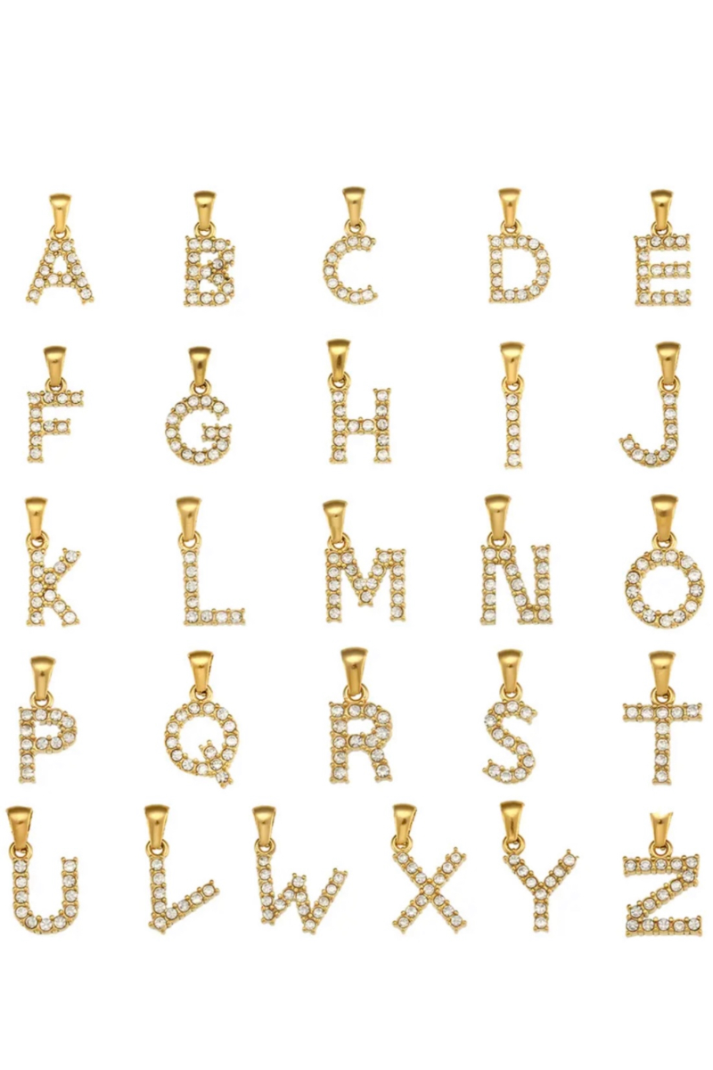Glam Initial Necklace